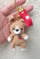 Amigurumi Schlüsselanhänger mit Hund Chihuahua   Neu